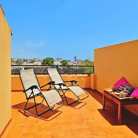 Bioparc Atico Muy Amplio Y Soleado, Cerca De La Playa Y Centro, Con Parking Y Ac Апартаменты